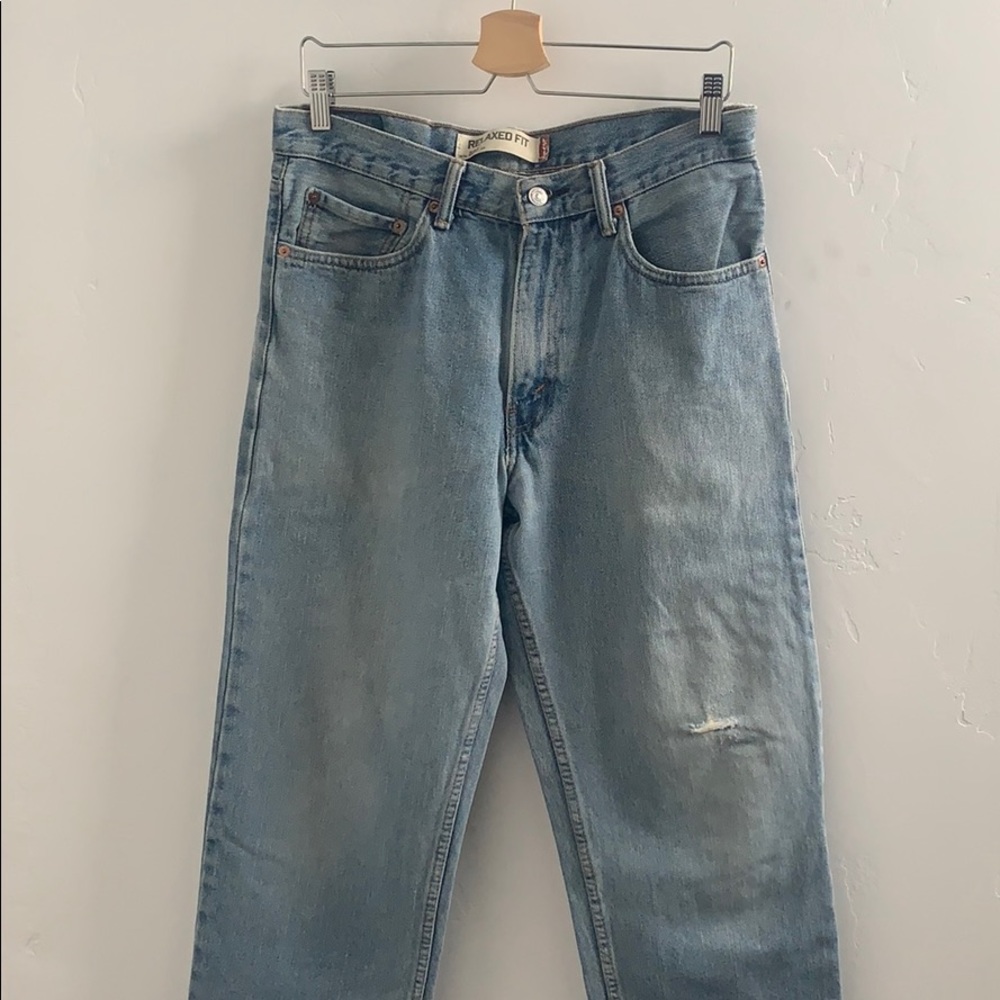 Levi's 550 relaxed fit high rise mom jean